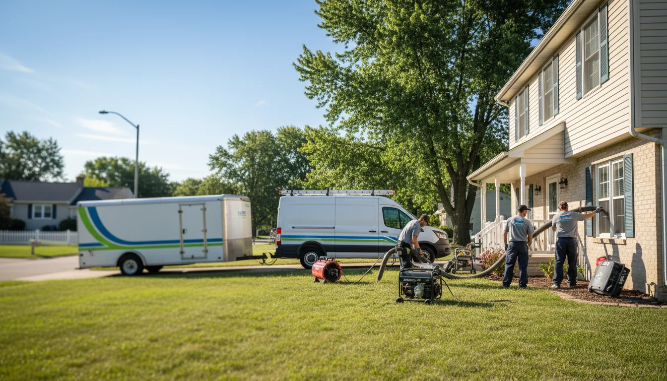 Flooded Basement Restoration And Cleanup With Repair in Minnesota near me